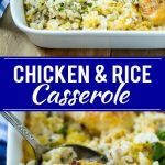 Receta de cazuela de pollo y arroz |  Pollo al horno y arroz |  Cazuela De Pollo Con Crema De Hongos |  Receta de cazuela de pollo