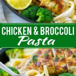 Receta de pasta con pollo y brócoli |  Pasta Cremosa De Pollo |  Pasta de pollo fácil |  Pasta de brócoli