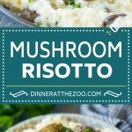 Receta de risotto con champiñones |  Arroz con setas |  Easy risotto #riz #funghi #sideish #glutenfree #dinner #dinneratthezoo