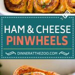 Receta de molinos de viento de jamón y queso |  rollitos de jamón y queso |  Rollos De Jamón Y Queso |  Rollitos de jamón y queso