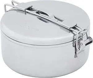 Olla de camping MSR Alpine de acero inoxidable